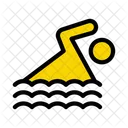 Natacion Nadador Deporte Icono