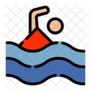 Natacion Natacion Deportes Acuaticos Icono