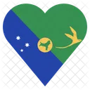 Natal Ilha Bandeira Ícone