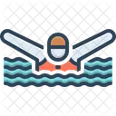 Natation  Icône