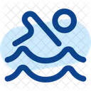 Natation  Icône