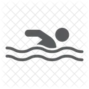 Natation  Icône