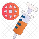 Natinal Injection Syringe Icon