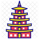 Seoul City Asian Landmark Icon