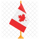 National Flag Of Canada Flag Of Canada Canadian Flag Icon