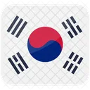 National Flag Of South Korea  Icon
