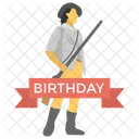 National Guard Birthday Icon