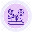 National Park Line Icon Icon
