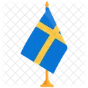 Nationalflagge Von Schweden Flagge Von Schweden Schweden Symbol