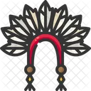 Native American Cultures Headdress Icon