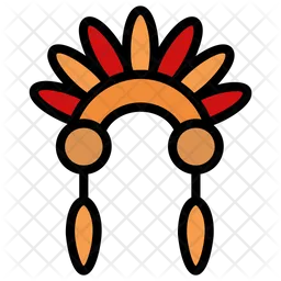 Native American Headdress  Icon