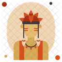 Cultures Avatar Traditional Icon