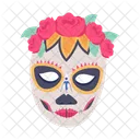 Mexican Mask Native Mask Cultural Mask Icon