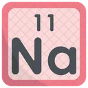 Natrium Periodensystem Chemiker Symbol