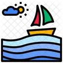 Natur Landschaft Meer Symbol
