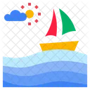Natur Landschaft Meer Symbol