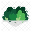 Bushes Green Nature Icon