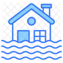 Natural Disaster House Icon