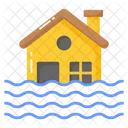 Natural Disaster House Icon