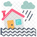 Natural Disaster Flood Natural Catastrophe Icon