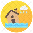 Natural Disaster Hurricane Flood Icon