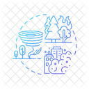 Natural disasters  Icon