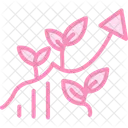 Natural Growth Arrow Natural Growth Icon