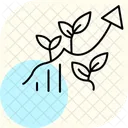 Natural Growth Arrow Natural Growth Icon