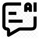 Natural Language Ai Icon