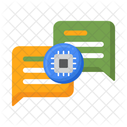 Natural Language Processing Icon - Download in Flat Style