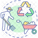 Natural waste disposal  Icône