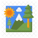 Nature Forest Forest Night Icon