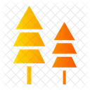 Nature Camping Pine Tree Icon