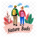 Nature Buds Nature Hiking Icon