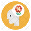 Eco Flower Head Icon