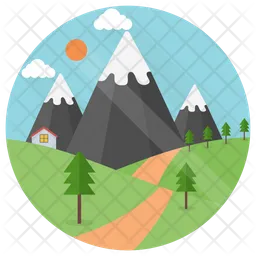 Nature Landscape  Icon