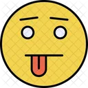 Naughty Crazy Face Emoji Icon