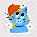 Cute Cat Cat Mess Naughty Cat Icon