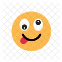Naughty Face Emoji Emoticons Icon