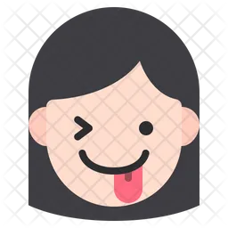 Naughty Girl Emoji Icon