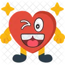 Naughty Heart Naughty Mischievous Icon