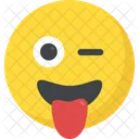 Winking Twinkle Cheeky Icon