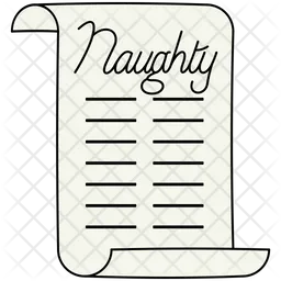 Naughty list  Icon