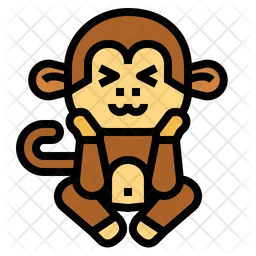 Naughty Monkey  Icon