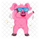 Naughty Pig  Icon