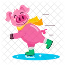 Naughty Pig  Icon