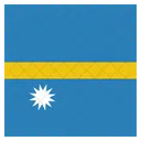 Nauru National Country Icon