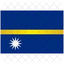 Flag Country Nauru Icon