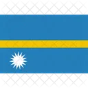 Nauru Flag World Icon