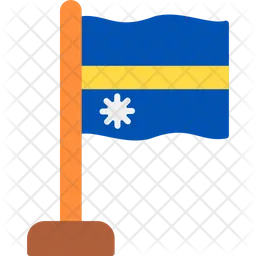 Nauru Flag Icon